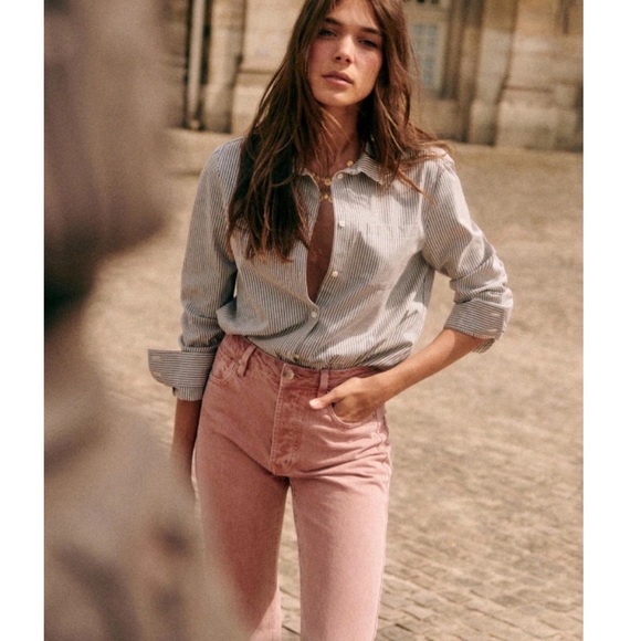 Sezane Denim - Sezane Brut Sexy Jeans Pink Size 27 NWT